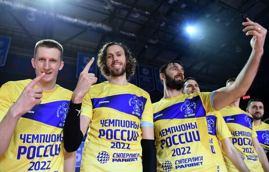 Russia Volleyball Superleague Dynamo - Lokomotiv Novosibirsk