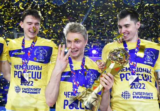 Russia Volleyball Superleague Dynamo - Lokomotiv Novosibirsk