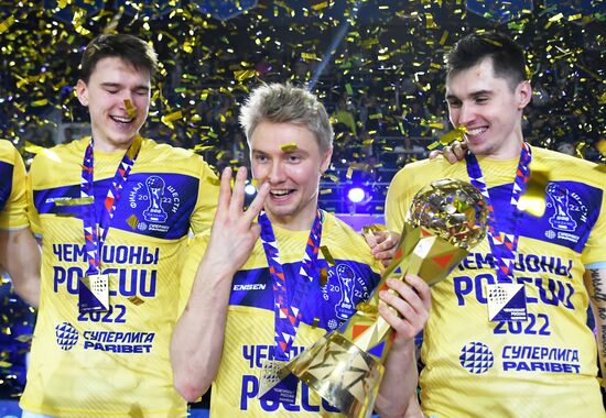 Russia Volleyball Superleague Dynamo - Lokomotiv Novosibirsk