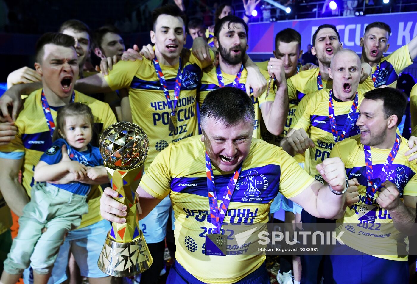 Russia Volleyball Superleague Dynamo - Lokomotiv Novosibirsk
