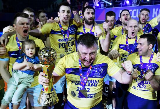 Russia Volleyball Superleague Dynamo - Lokomotiv Novosibirsk