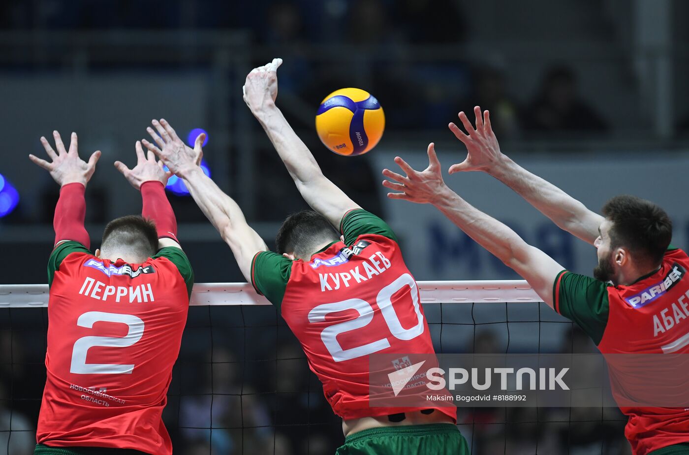 Russia Volleyball Superleague Dynamo - Lokomotiv Novosibirsk