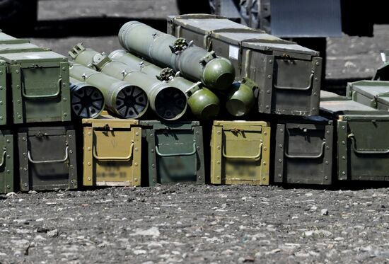 Ukraine Russia Military Operation Helicopter Airfield