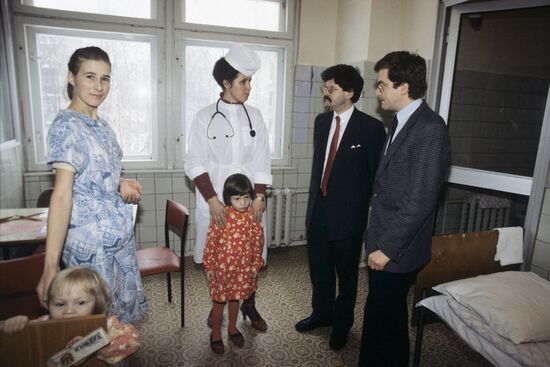 Humanitarian aid delivered to Moscow's Children's Hospital No.21 from Luxembourg