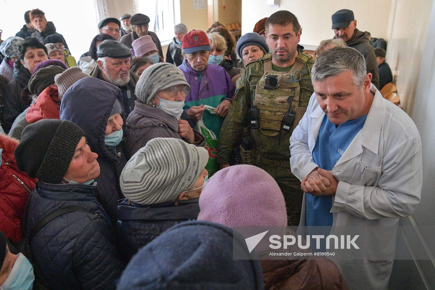 LPR Russia Ukraine Military Operation Medical Team