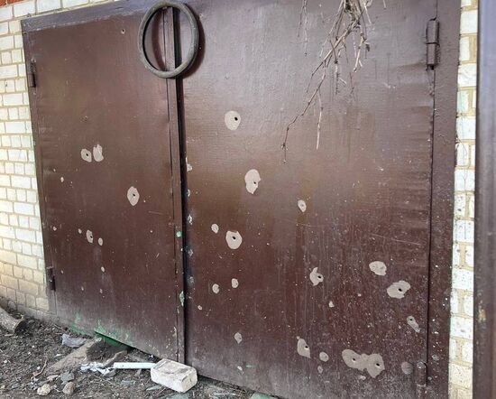 Russia Ukraine Military Operation Shelling