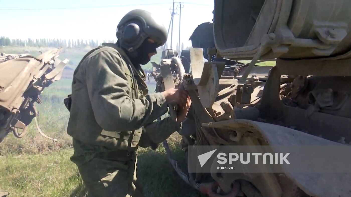 Russia Ukraine Military Operation Repair Unit