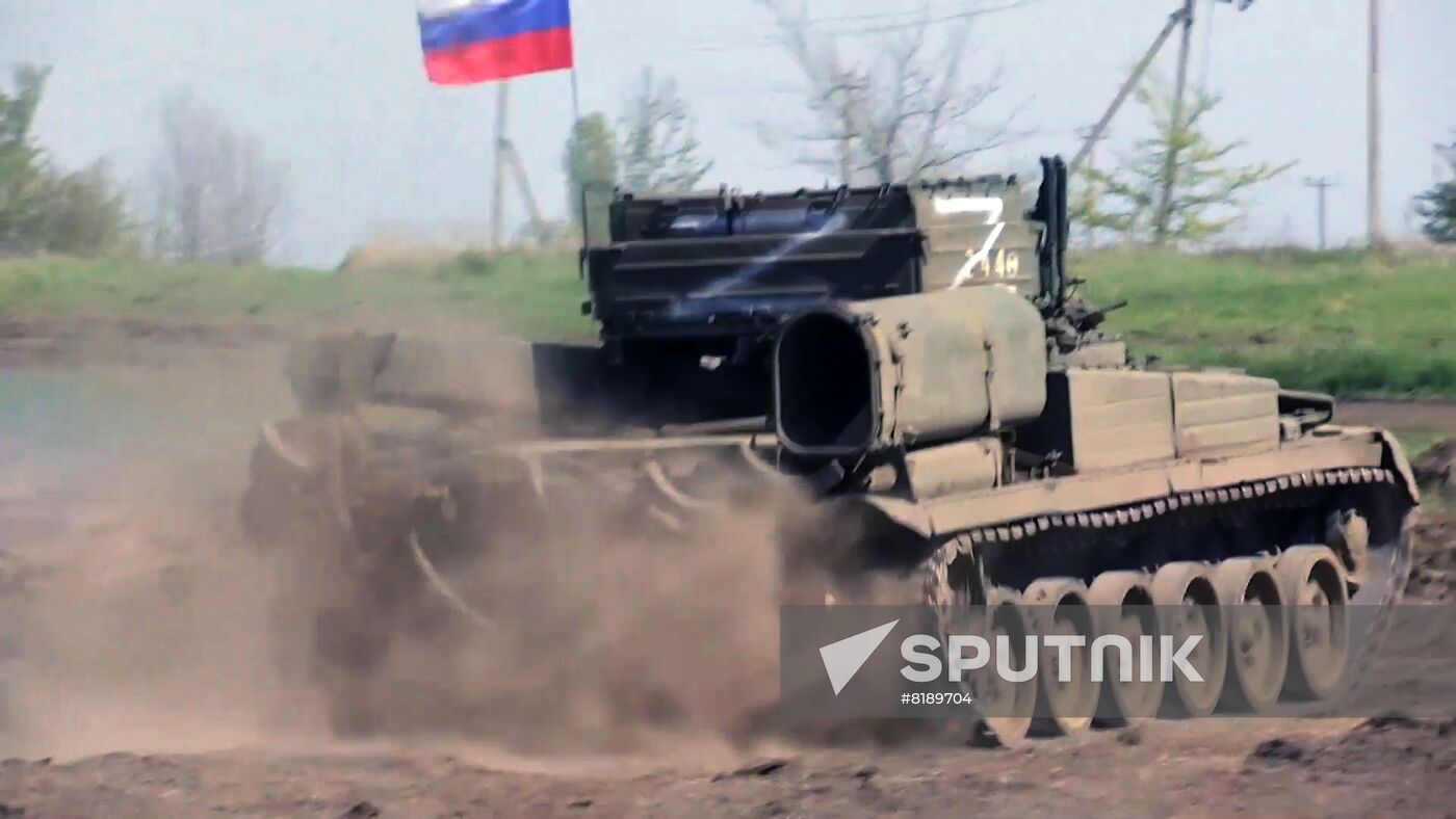 Russia Ukraine Military Operation Repair Unit