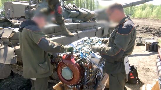 Russia Ukraine Military Operation Repair Unit