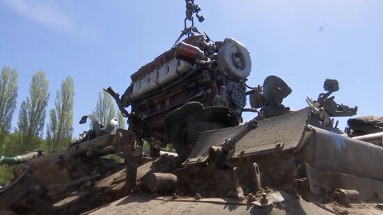 Russia Ukraine Military Operation Repair Unit