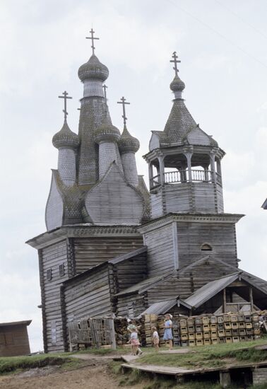 Church of Holy Virgin Hodigitria in Kimzha village