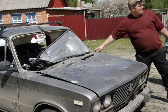 Russia Ukraine Military Operation Shelling