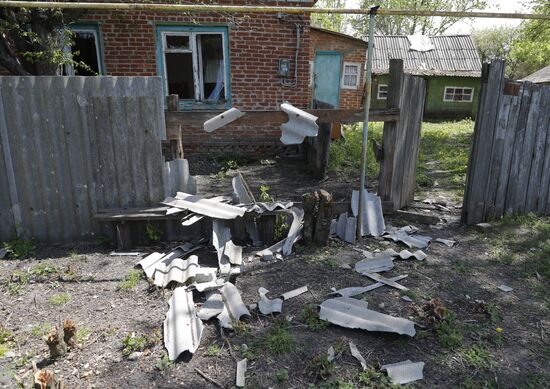 Russia Ukraine Military Operation Shelling