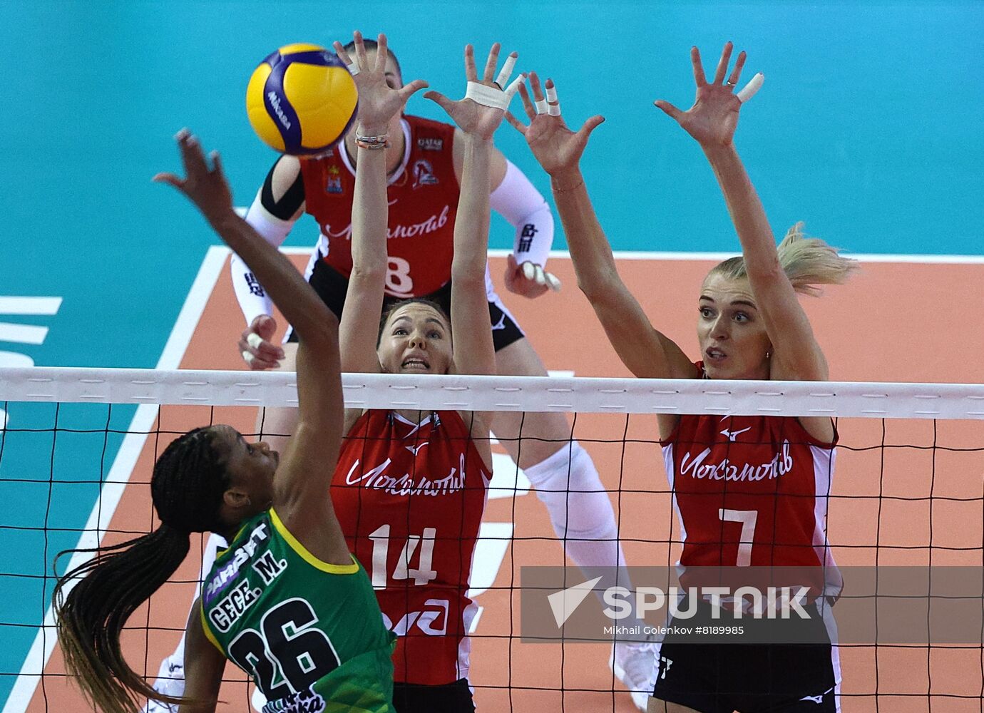 Russia Volleyball Super League Women Lokomotiv - Uralochka-NTMK