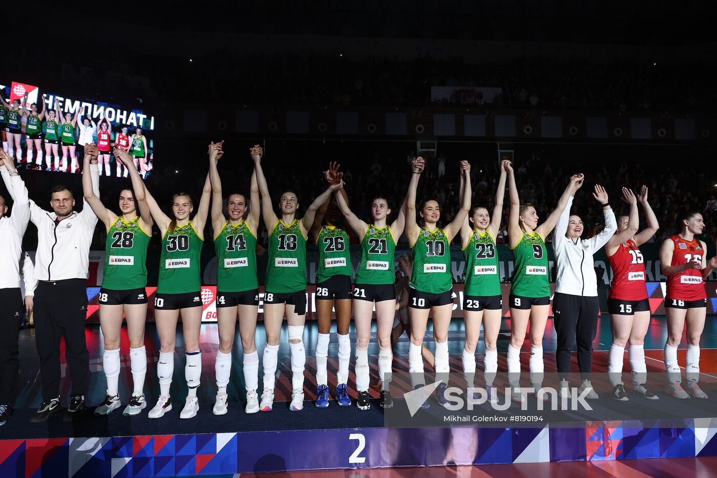 Russia Volleyball Super League Women Lokomotiv - Uralochka-NTMK