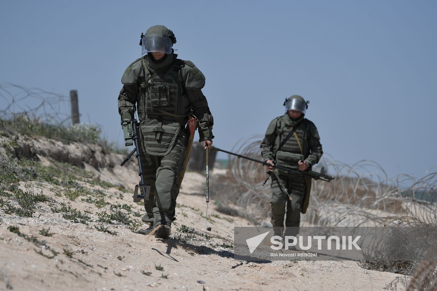 Ukraine Russia Military Operation Demining