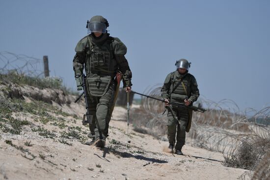 Ukraine Russia Military Operation Demining
