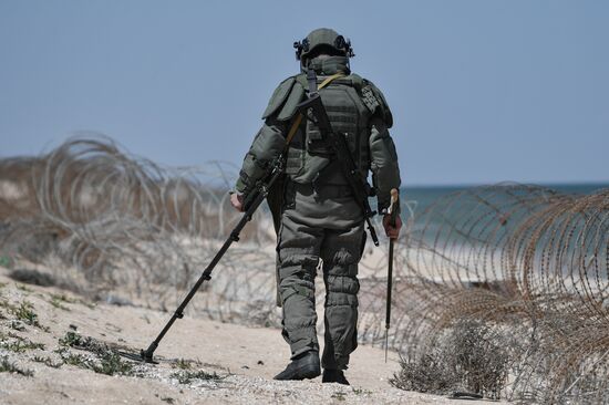 Ukraine Russia Military Operation Demining
