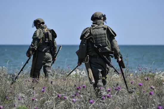 Ukraine Russia Military Operation Demining