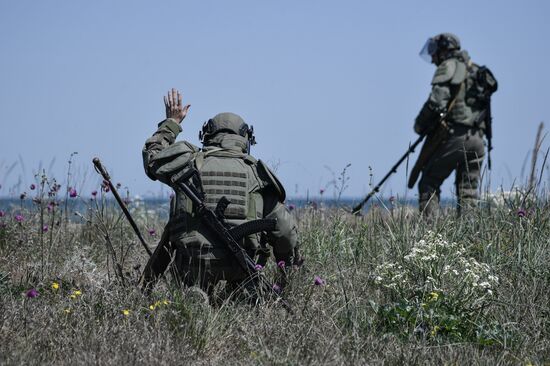 Ukraine Russia Military Operation Demining