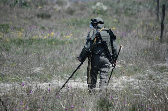 Ukraine Russia Military Operation Demining