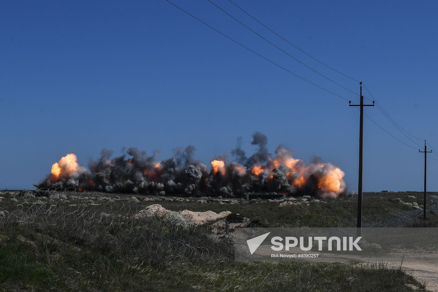 Ukraine Russia Military Operation Demining