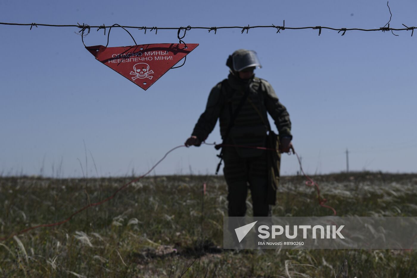 Ukraine Russia Military Operation Demining