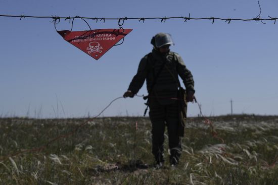 Ukraine Russia Military Operation Demining