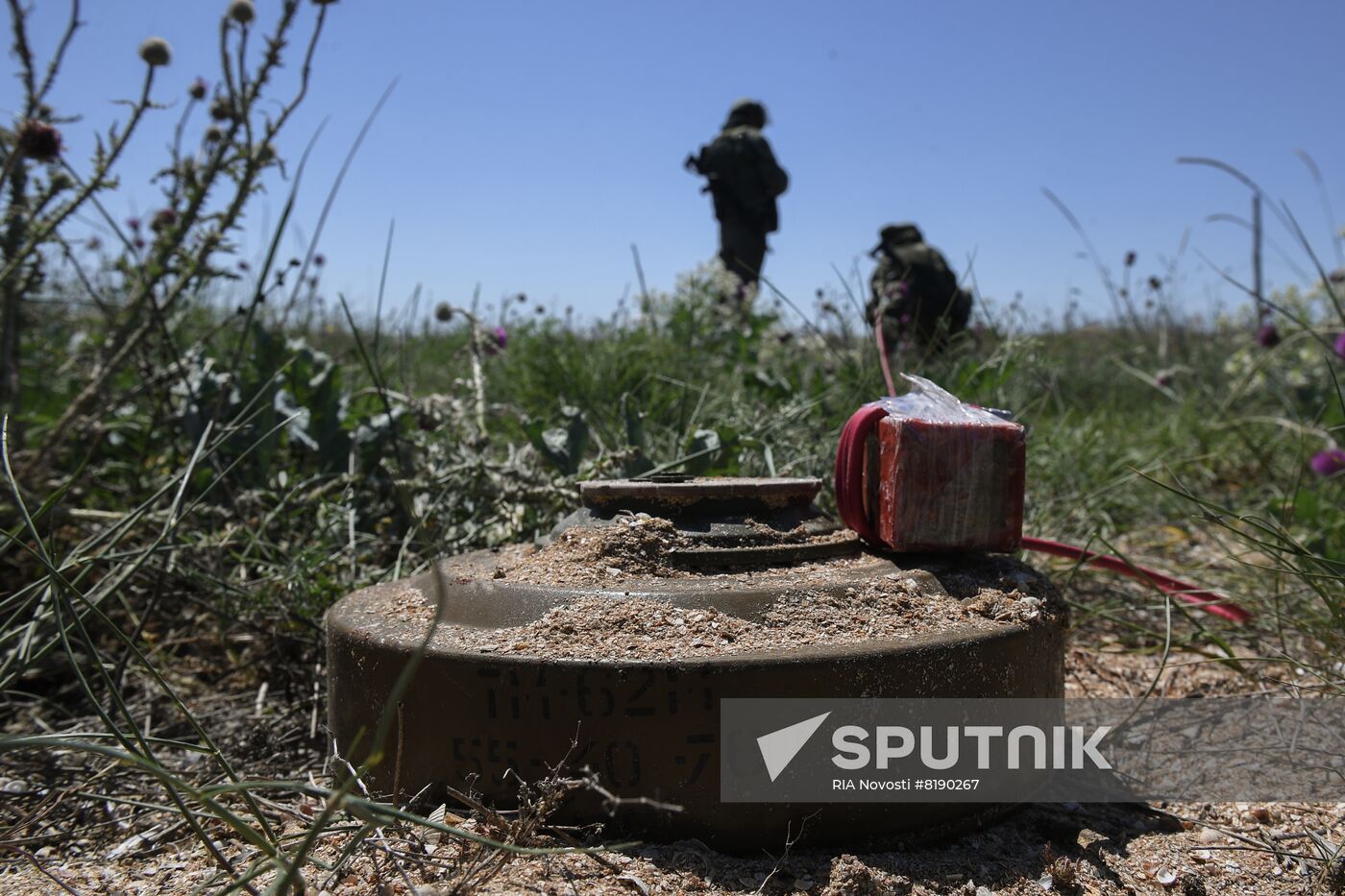 Ukraine Russia Military Operation Demining