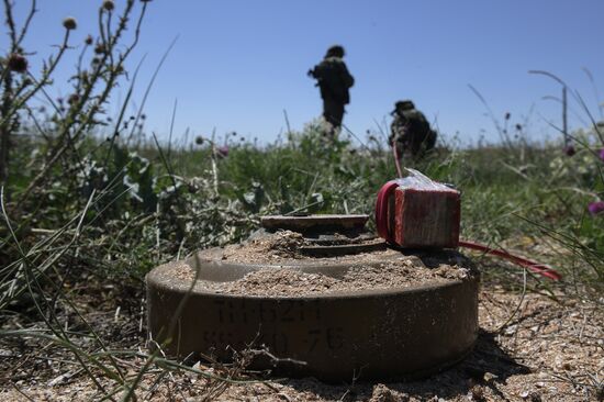 Ukraine Russia Military Operation Demining