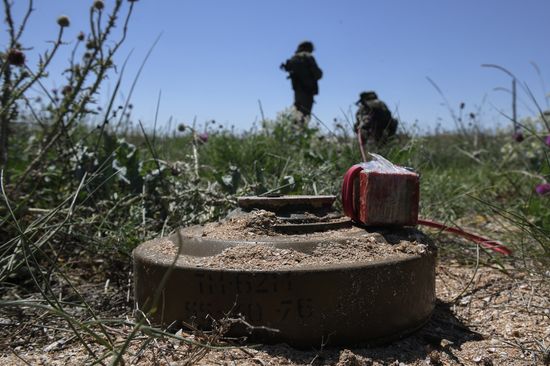 Ukraine Russia Military Operation Demining