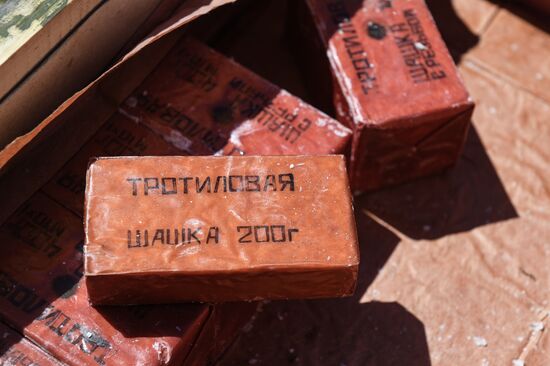 Ukraine Russia Military Operation Demining