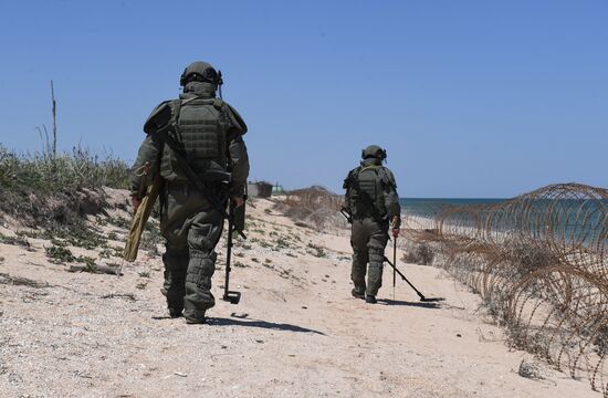 Ukraine Russia Military Operation Demining
