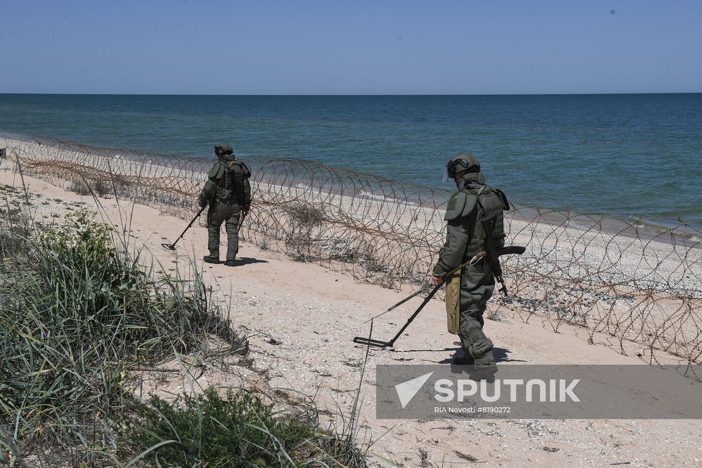 Ukraine Russia Military Operation Demining