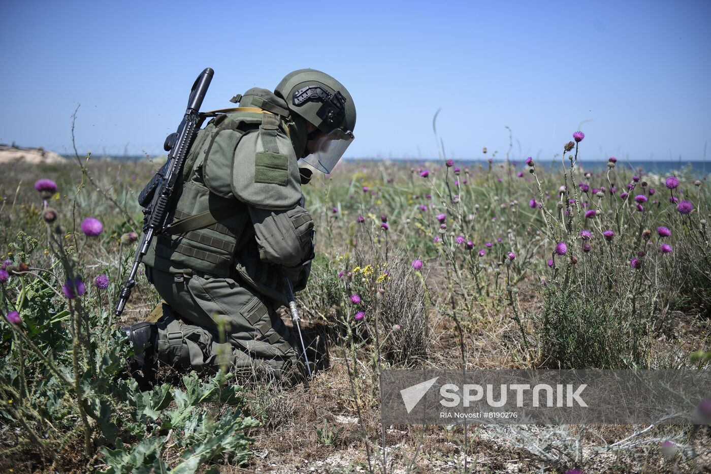 Ukraine Russia Military Operation Demining