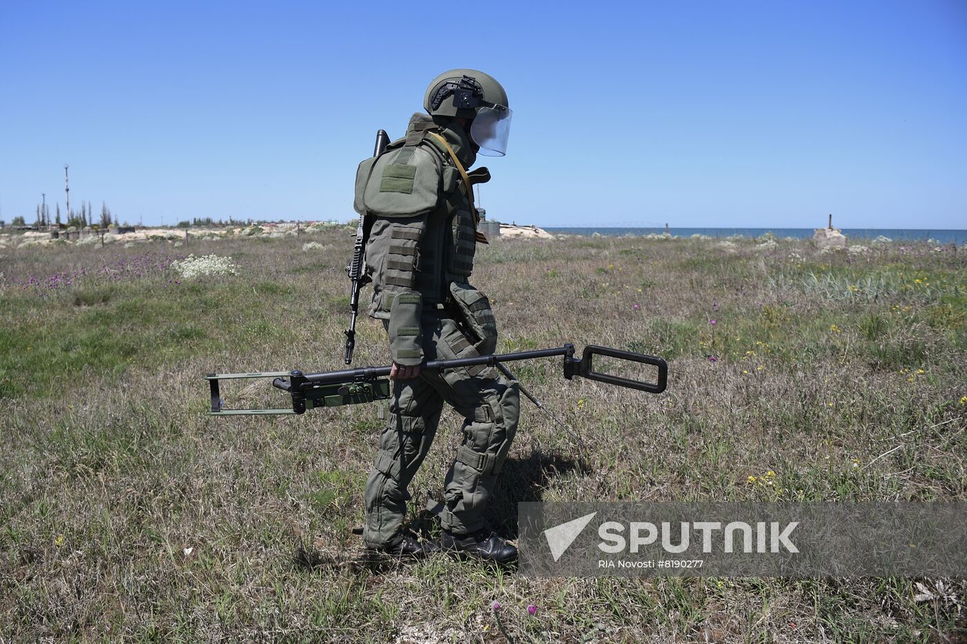 Ukraine Russia Military Operation Demining