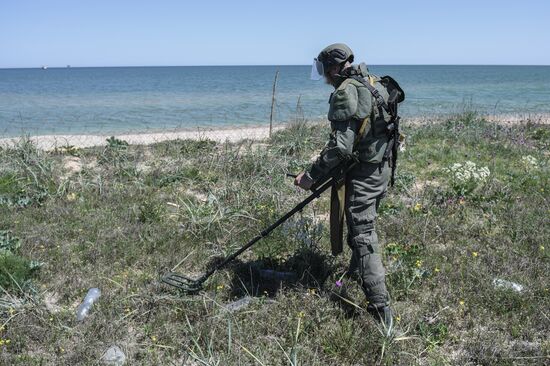 Ukraine Russia Military Operation Demining