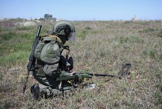 Ukraine Russia Military Operation Demining