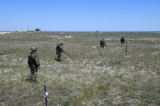 Ukraine Russia Military Operation Demining