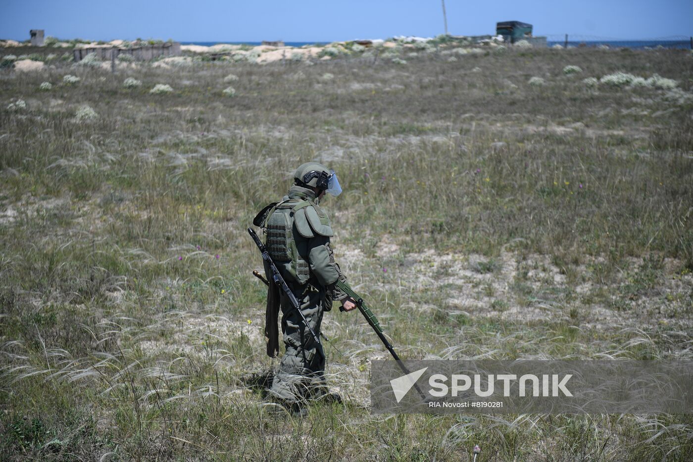 Ukraine Russia Military Operation Demining