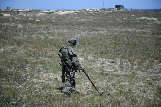 Ukraine Russia Military Operation Demining