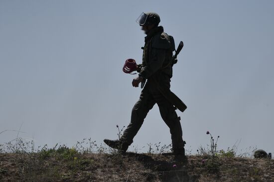 Ukraine Russia Military Operation Demining