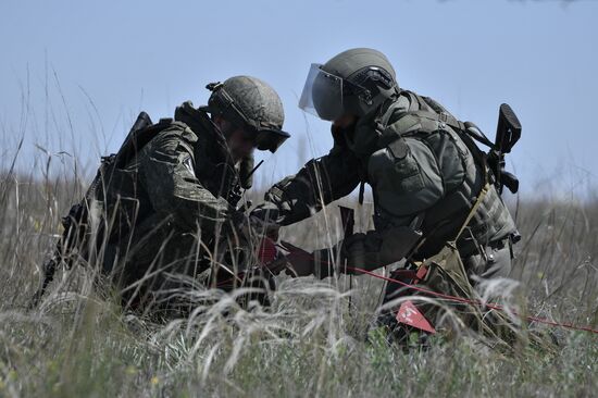 Ukraine Russia Military Operation Demining