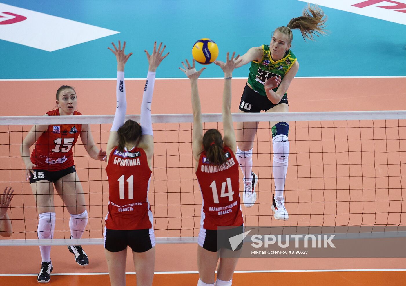 Russia Volleyball Super League Women Lokomotiv - Uralochka-NTMK