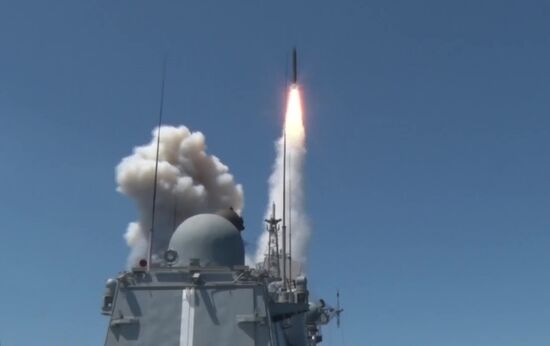Russia Ukraine Military Operation Air Strike