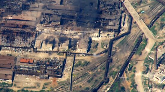Russia Ukraine Military Operation Air Strike