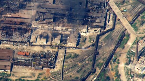 Russia Ukraine Military Operation Air Strike