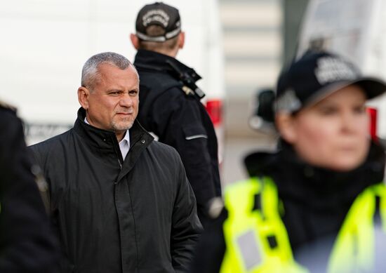 Latvia WWII Soviet Monument Demolition