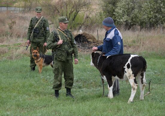 Russia Kazakhstan Border Guard Service