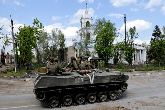 LPR Russia Ukraine Military Operation